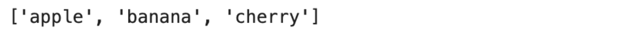 Python List methods to add elements