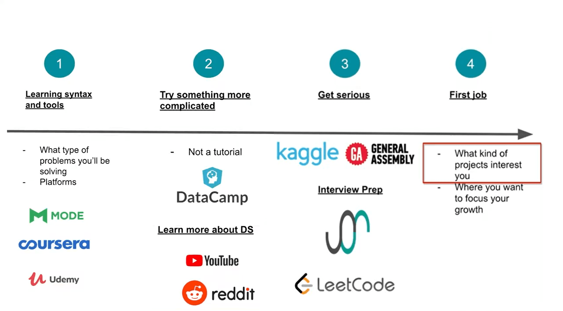 stage four in data scientist career path