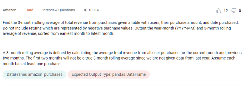 Python Coding Interview Question from Amazon