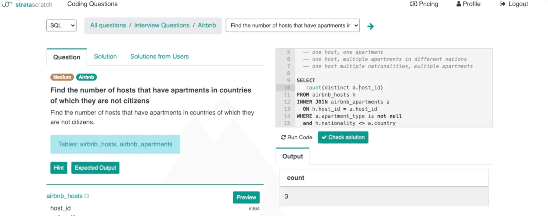 data science interview questions and answers